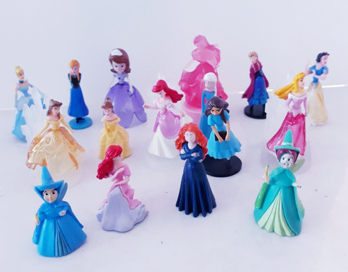 Coleccion 16 Princesas Y Brujitas De Huevo Kinder