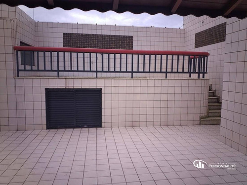 Imagem 25 de 26 de Cobertura Com 3 Dormitórios À Venda, 207 M² Por R$ 1.100.000,00 - Tupi - Praia Grande/sp - Co0004