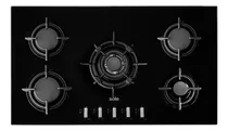Comprar Cocina Encimera Sole De 5 Hornillas Vidrio Templado