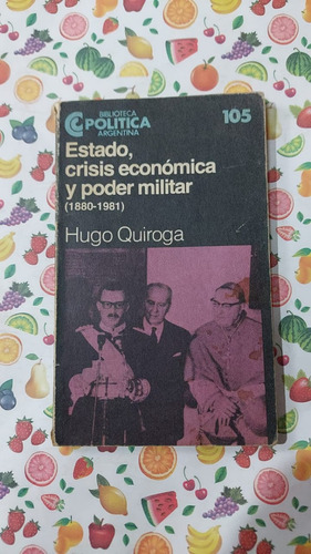 Estado Crisis Economica Y Poder Militar - Hugo Quiroga - Edi