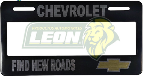 Juego Portaplacas Marco Ancho // Chevrolet