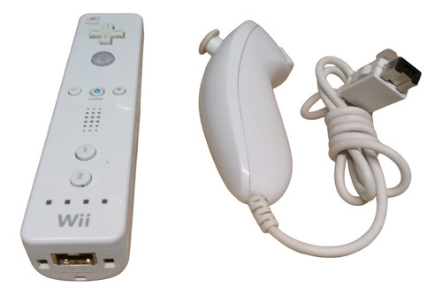 Control Para Wii  Wiimote + Nunchuck (Reacondicionado)