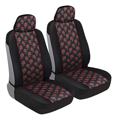 Fundas De Asiento Con Dos Tonos De Bdk  Estilo Chic Sin Esti