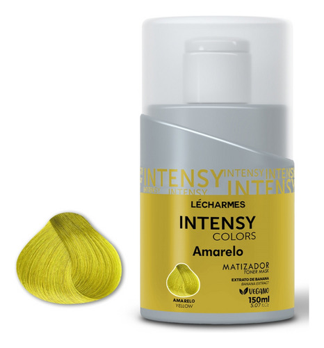  Matizador Intensy Color Amarillo Lé Charme's 150ml Tono Amarelo