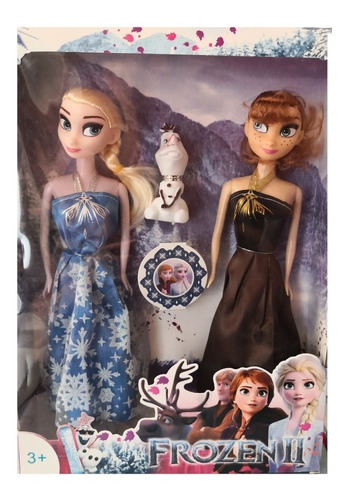 Frozen Muñecas Elsa Y Anna 30cm Articuladas Nueva Peli