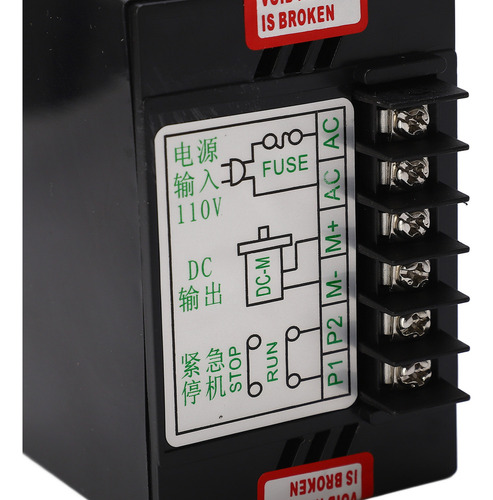 Y Regulador De Velocidad Del Motor Controlador Dc 110v Ac