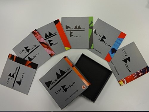 Depeche Mode Live In Berlin Cd Doble + Dvd Doble + Blu-ray