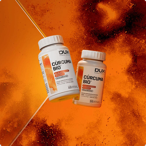Curcuma Bio Curcumin 30 Capsulas Dux Nutrition Sabor Natural