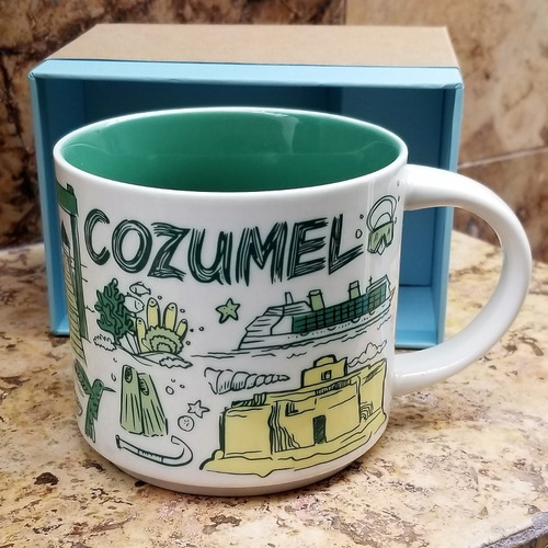 Cozumel Taza De Starbucks Nueva