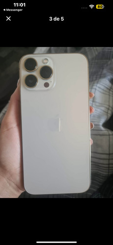Apple iPhone 13 Pro Max (128 Gb) - Oro Y AirPods 4tq Generación (Usado)