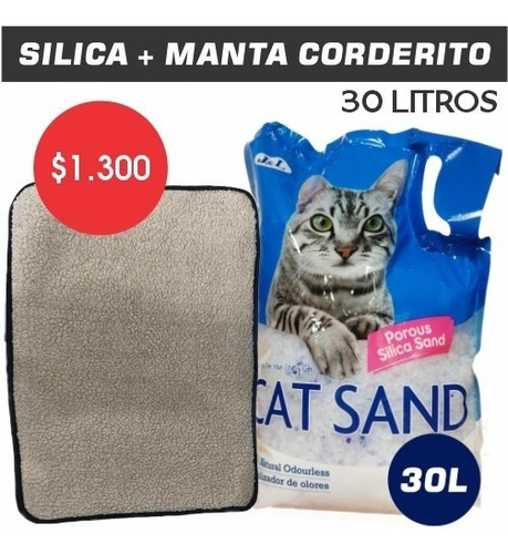 Silica Cat Sand 30lts (8 X 3.8lts)