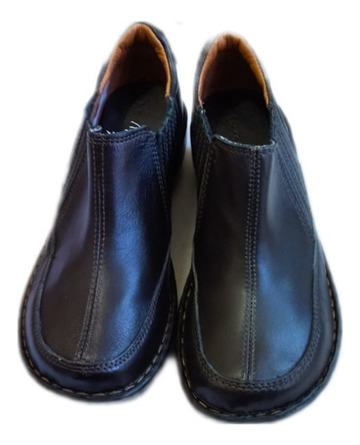 Zapato Marco Donatti Marròn Cosido Elàsticos Laterales Cod 6