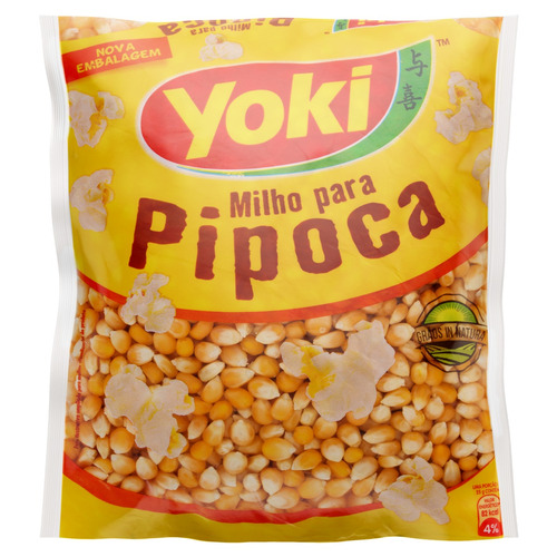 Milho para Pipoca Tipo 1 Yoki Pacote 500g