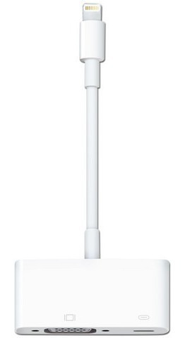 Adaptador Apple De Lightning A Vga Para iPhone, iPod Y iPad.