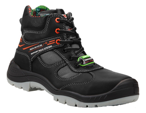Botas De Seguridad Comando Modelo 1420 Ergonómico Con Casco
