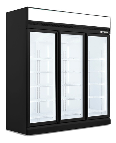 Freezer Vertical 3 Puertas Iccold Fd-dt188 -22ºc Luz Led