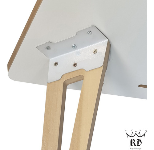 Imagen 6 de 6 de Escritorio Nórdico Rd Royal Design Estilo Escandinavo De Madera Mesa Pc Oficina Negro