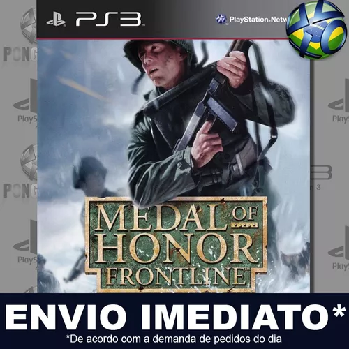 Medal Of Honor Frontline Classico Ps2 Jogos Ps3 PSN Digital