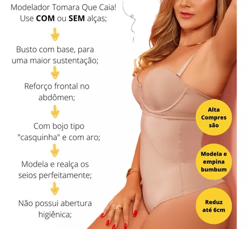 Corset modelator tip body, bej