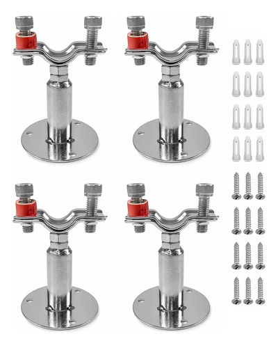 Kit De Soporte De Tubo De Acero Inoxidable Ajustable, Compat