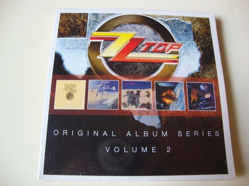Box 5 Cd - Zz Top - Original Album Series 2 - Import, Lacrad