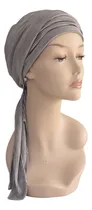Comprar Turbante + Lazo - Plisado \u002F Oncología - Alopecia Gris