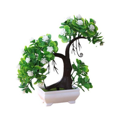 Árbol Bonsai Qing Ren Shu Flores Decoración