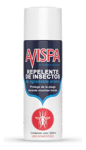 Repelente De Insectos Avispa 220 Ml Aerosol