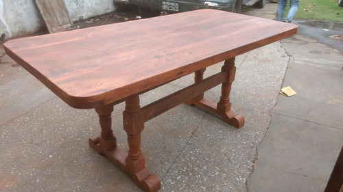 Mesa De 2.20m De Algarrobo Calidad Premium