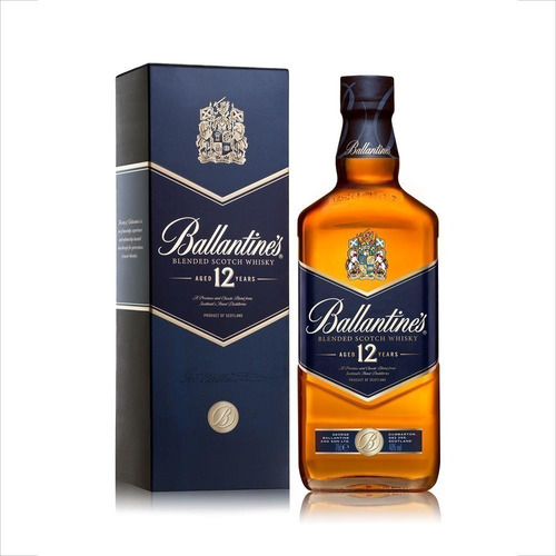 Whisky Ballantine's 12 Años, 1 Lt.