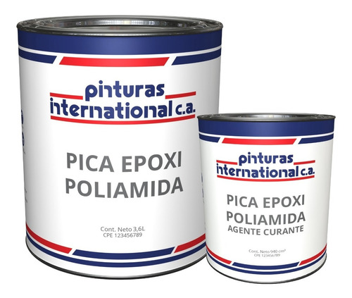 Pintura Epoxica Poliamida Pisos Industriales Ral-7035 Pica