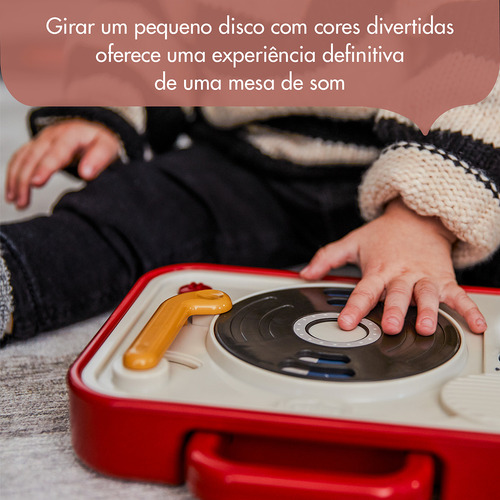 Estação Dj Tiny Rockers 13 Melodias Rock Bebê 12m+ Tiny Love