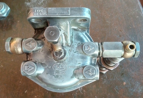 Imagen 2 de 3 de Base De Filtro De Gasoil Motor Perkins