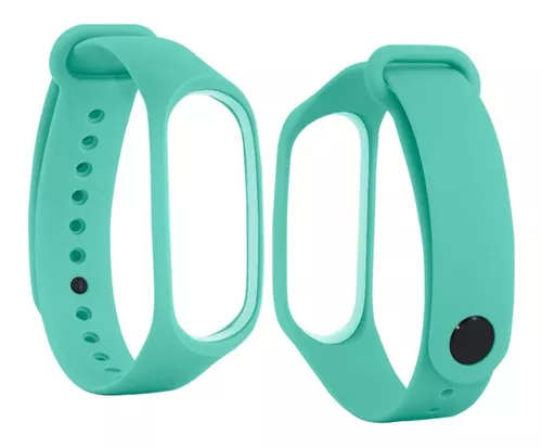 Correa compatible con Xiaomi Mi Band 3 y 4 Verde claro