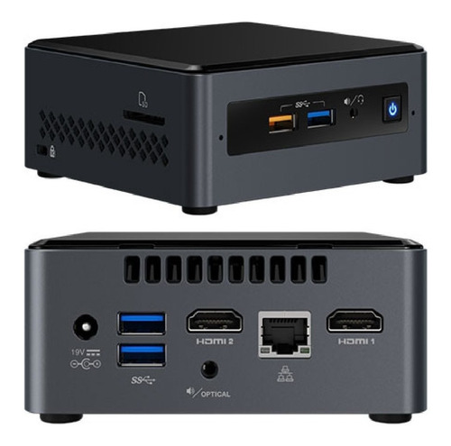 Mini Pc Intel Celeron Nuc7cjyh Ram 8gb Ssd 240gb Wi-fi