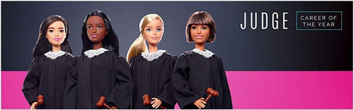 Barbie Juíza Direito Com Cabelo Preto Melhor Preço Mattel