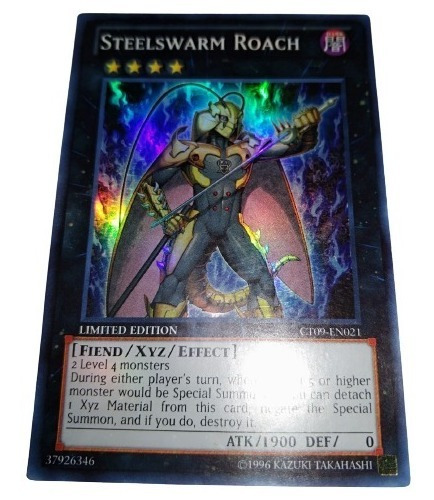 Yu-gi-oh!  Steelswarm Roach Ct09-en021