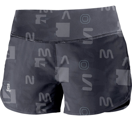 Short Mujer Salomon - Free Graphic Short W - Running