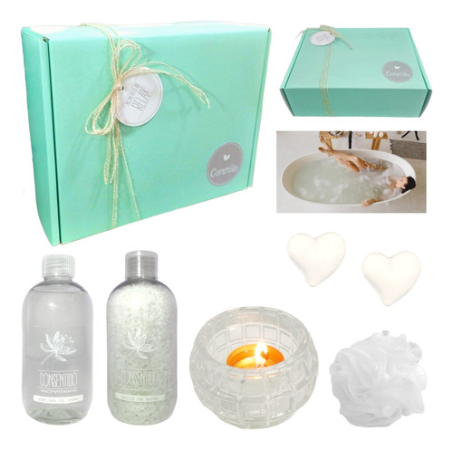 Kit Caja Regalo Gift Box Spa Jazmín Set Zen Aroma N61 Relax