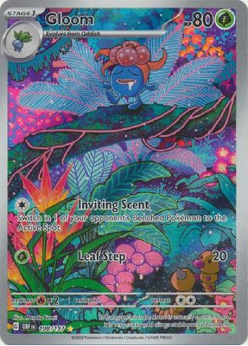 Gloom 198/197 Illustration Raro Pokemon Tcg