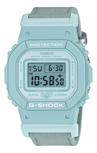 Reloj G-shock Gmd-s5600ct-3d Resina Mujer Verde