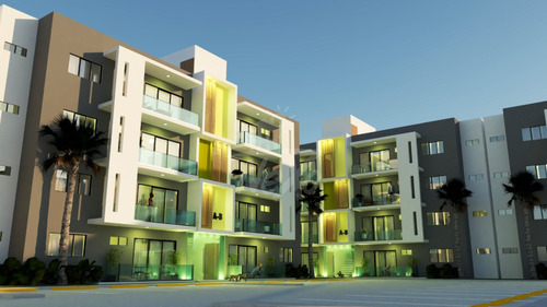 Imagen 2 de 12 de Próximo Al Homs, Hermoso Proyecto De Apartamentos En Planos (jpc-212a)