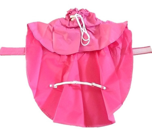 Capa De Chuva Cachorro Nylon Emborrachado G G Ajustável