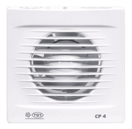 Extractor Para Baño Tst Cp4 Blanco 4 20w Abs 2800 Rpm