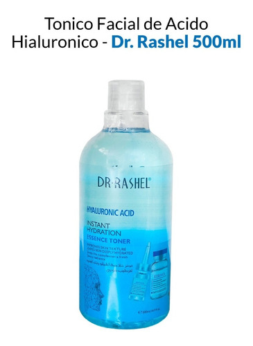 Tonico Facial De Acido Hialuronico - Dr. Rashel 500ml