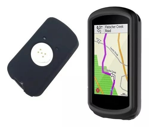 Forro Protector Estuche Silicona Gps Garmin Edge 530 + Vidrio Templado