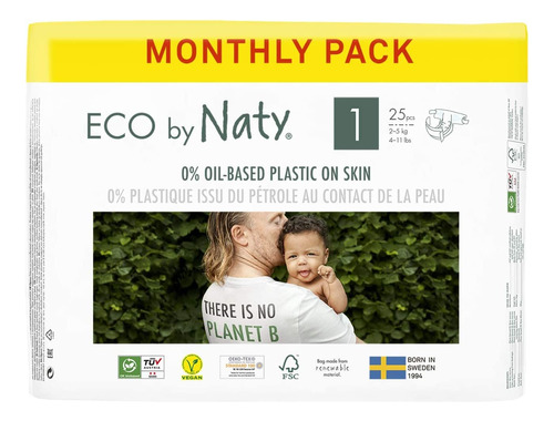 Eco By Naty Baby Diapers: Pañales Ecológicos A Base De Plant