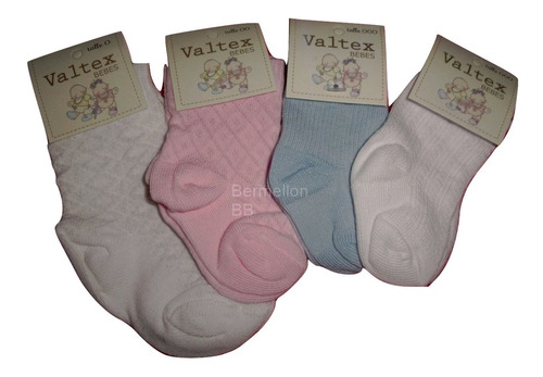 Medias Para Bebe Recien Nacido, Oferta!  (x12 Un.) (z. Sur)