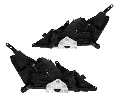 Jogo Farol Frontier Attack Mascara Negra Manual S Led 17/19
