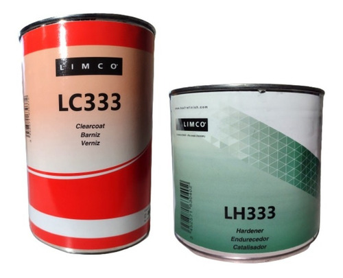 Barniz Limco Lc333 1lt + Cat Lh333 0,5lt Glasurit Tecnopaint
